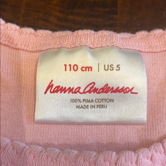 Hanna Andersson Bright Basics Long Sleeve Tee Pink - Picture 2 of 5